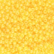 Perles rocailles Preciosa  11/0 2 mm - Yellow Alabaster x20g