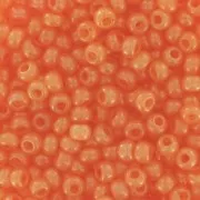 Perles rocailles Preciosa  11/0 2 mm - Orange Alabaster x10g