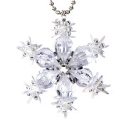 Kit mascotte Miyuki Noël - Flocon de neige crystal x1|raw }}