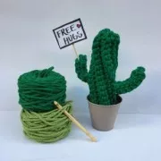 Bobine de cordon en coton pour macramé Cotton Air 5 mm - Brique x50m