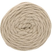 Bobine de cordon en coton pour macramé Cotton Air 5 mm - Beige x50m|raw }}