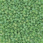 Miyuki Delica 11/0 DB0877 - Opaque Green Mat AB - x100g