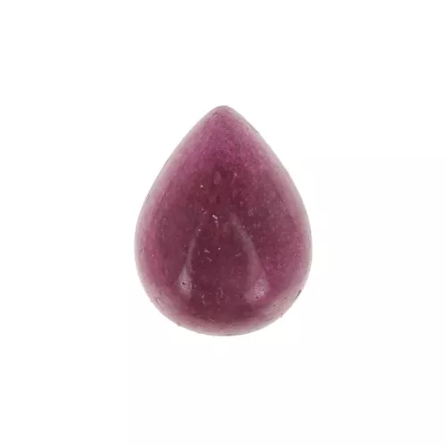 Cabochons goutte 5x4 mm en pierre gemme - Grenat x2
