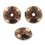 Donuts 7x4 mm Jet Bronze x25|raw }}