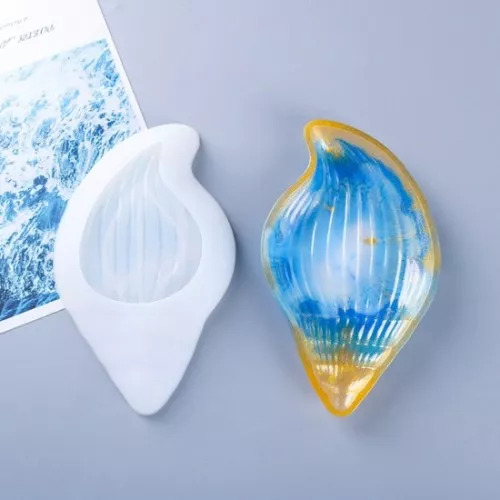 Moule silicone pour réaliser une coupelle forme escargot de mer 22x13 cm x1