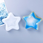 Moule silicone pour réaliser une coupelle forme étoile de mer 14x15.5 cm x1