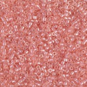Miyuki Delica 11/0 DB0106-1 - Transparent Shell Pink Luster x8g