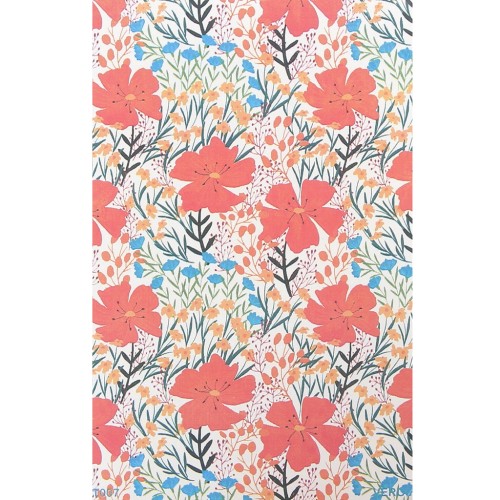 Feuille de transfert VeroS 13.5x9 cm - papier soluble pour pâte polymère - N°007 x1