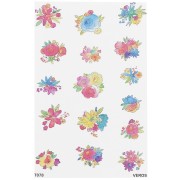 Feuille de transfert VeroS 13.5x9 cm 100% soluble pour pâte polymère - N°078 x1|raw }}