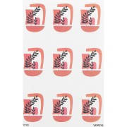 Feuille de transfert VeroS 13.5x9 cm 100% soluble pour pâte polymère - N°019 x1