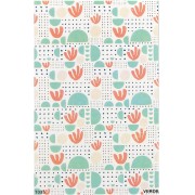 Feuille de transfert VeroS 13.5x9 cm  - papier soluble pour pâte polymère - N°035 x1|raw }}