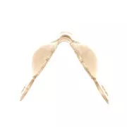 Cache noeuds 3.5 mm avec anneaux fermés en Gold filled (or laminé) x20