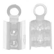 Pinces lacet pour cordon 3 mm - Fabrication européenne - Argent 925 x30|raw }}