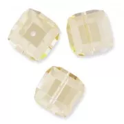 Cube PureCrystal 5601 12 mm Crystal Golden Shadow x1