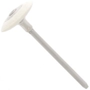 Meulette feutre forme lentille 17x4 mm x1|raw }}