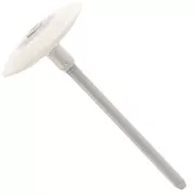 Meulette feutre forme lentille 21x4 mm x1