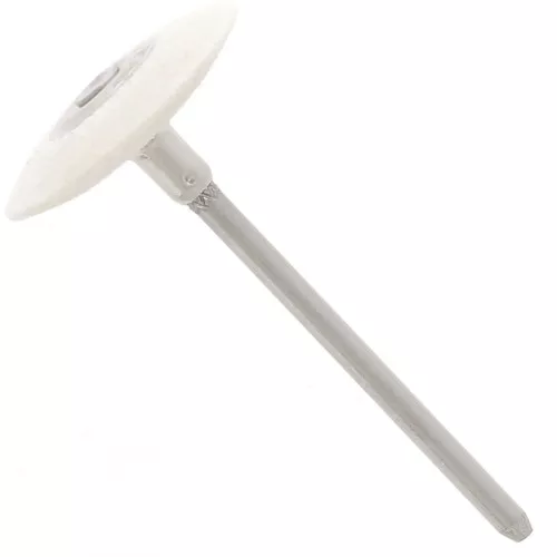 Meulette feutre forme lentille 21x4 mm x1