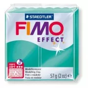 Pâte Fimo Effect 57gr Vert translucide (n°504)