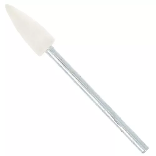 Meulette feutre forme obus pointe - semi-dur - 16x6 mm x1