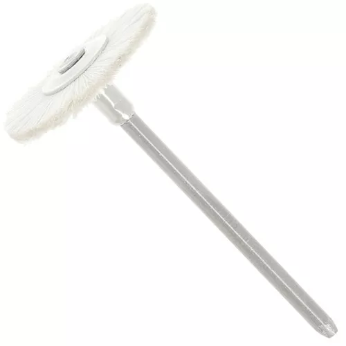 Brossette circulaire plate en poils de chèvre 21 mm x1