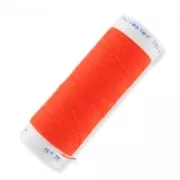 Fil à coudre polyester Orange Fluo x150m