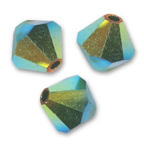 Toupies en cristal PureCrystal 5328 4 mm Jet AB2X x50