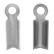 Pinces lacet pour cordon 2 mm - Acier inoxydable 304 x4|raw }}