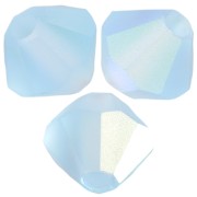 Perles toupies Preciosa - Rondelle Bead 4 mm - Aquamarine AB Matt x30