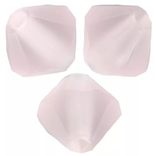 Perles toupies Preciosa - Rondelle Bead 4 mm - Light Rose Matt x30
