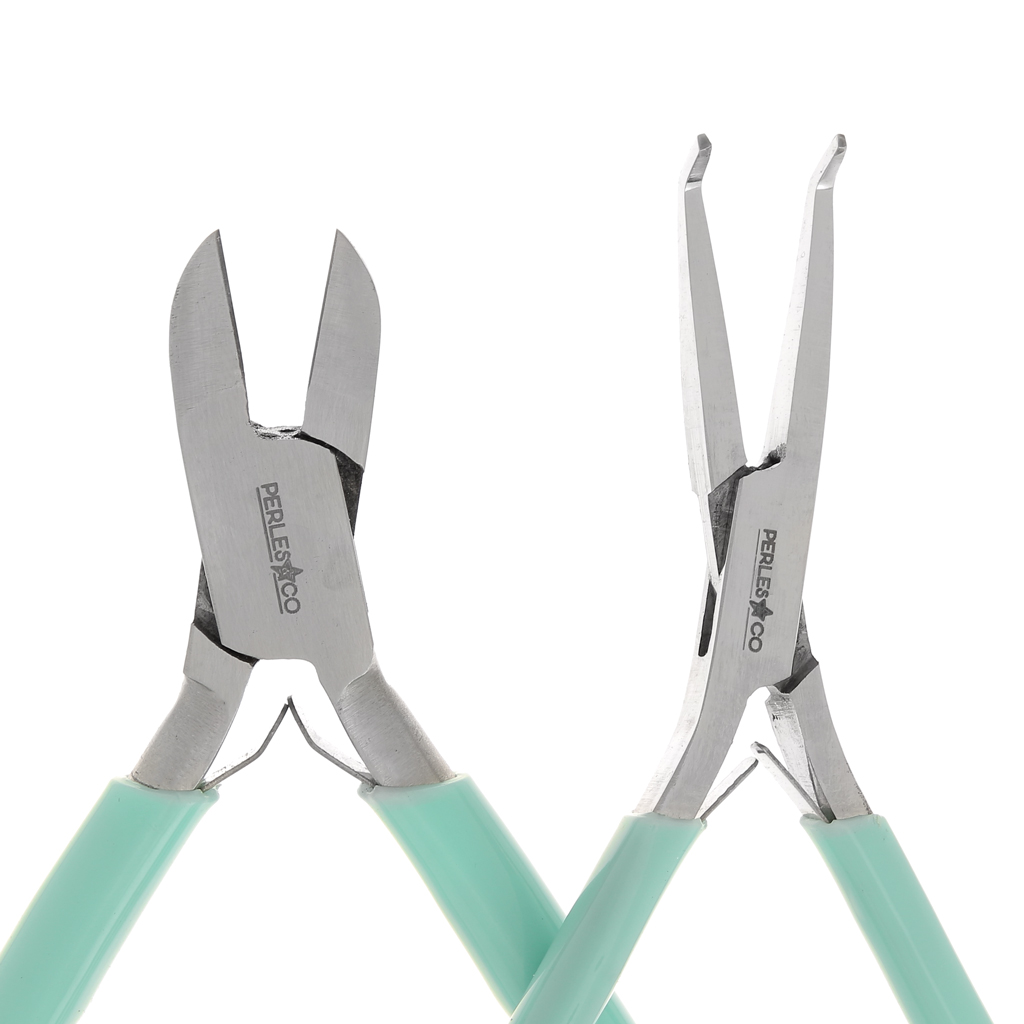 Lot De 3 Pinces à Bijoux – Pince à Bec Long, Pince à épiler, Ouvre-anneau, Pour Bricolage Et Réparation