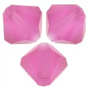 Perles toupies Preciosa - Rondelle Bead 4 mm - Fuchsia Matt x30