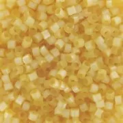 Miyuki Delica 11/0 DB1801 -  Dyed Light Apricot Silk Satin x8g