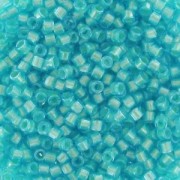 Miyuki Delica 11/0 DB1708 - Mint Pearl Lined Ocean Blue x8g