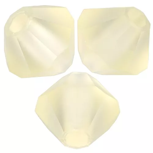 Perles toupies Preciosa - Rondelle Bead 4 mm - Jonquil Matt x30
