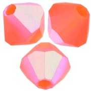 Perles toupies Preciosa - Rondelle Bead 4 mm - Hyacinth AB Matt x30|raw }}