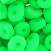 SuperDuo 2,5x5 mm Neon Green Mat x10g|raw }}