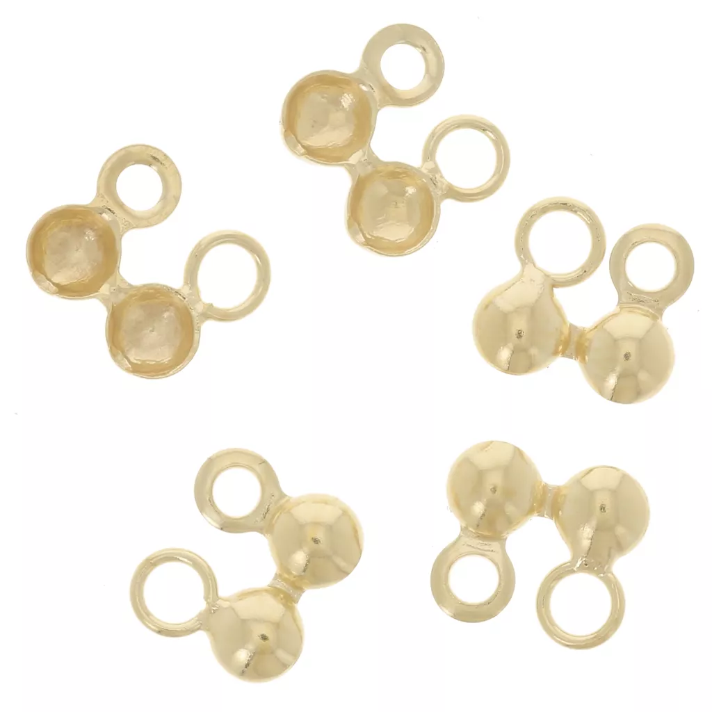 Perles Cache-noeuds Escargot En Argent 925 - 2.5mm - Idéal Pour Bijoux DIY