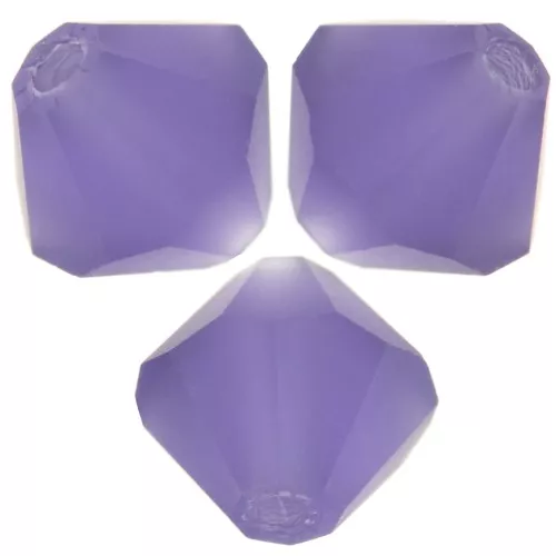 Perles toupies Preciosa - Rondelle Bead 4 mm - Deep Tanzanite Matt x30