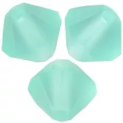 Perles toupies Preciosa - Rondelle Bead 4 mm - Caribbean Sea Matt x30