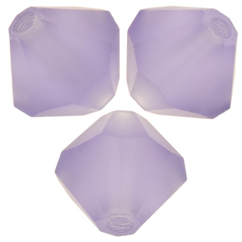 Perles toupies Preciosa - Rondelle Bead 4 mm - Tanzanite Matt x30