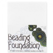 Base en feutrine pour broderie - 11.5x14 cm Blanc x1