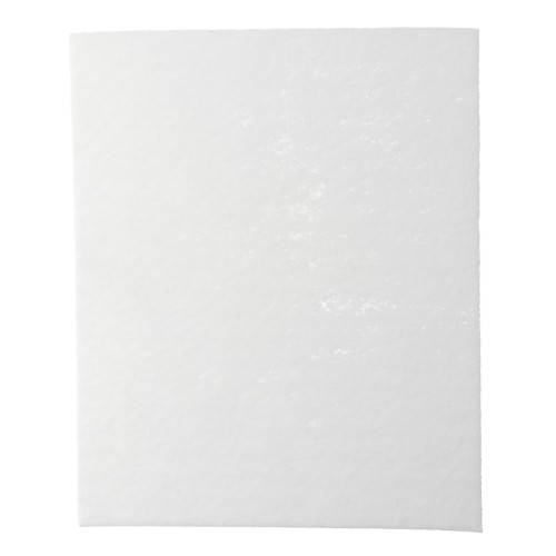 Base en feutrine pour broderie - 11.5x14 cm Blanc x1