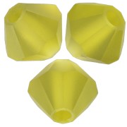 Perles toupies Preciosa - Rondelle Bead 4 mm - Olivine Matt x30|raw }}