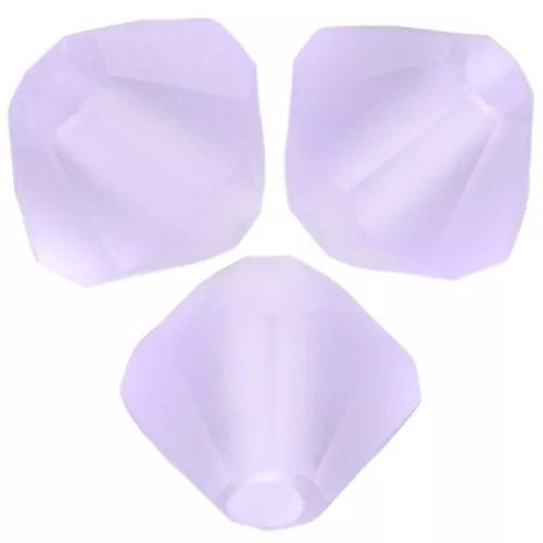 Perles toupies Preciosa - Rondelle Bead 4 mm - Violet Matt x30