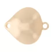 Intercalaire goutte 20x17 mm - Doré x1