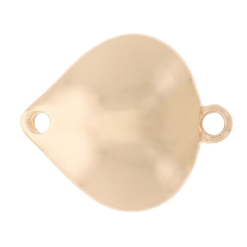 Intercalaire goutte 20x17 mm - Doré x1