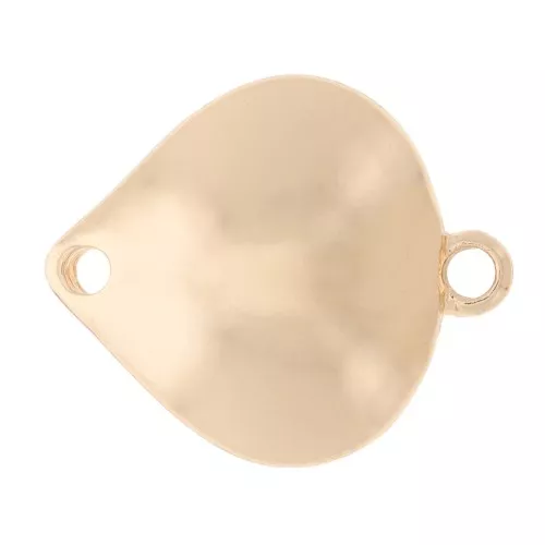 Intercalaire goutte 20x17 mm - Doré x1