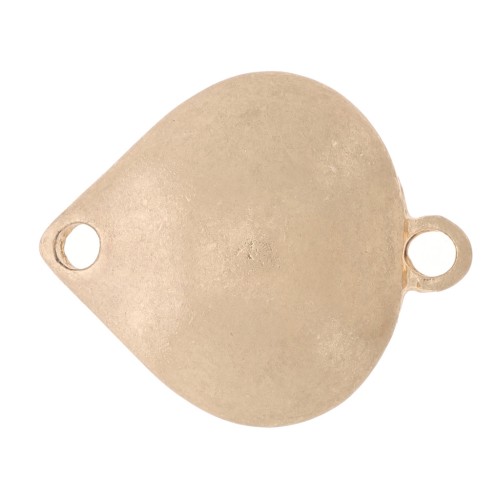 Intercalaire goutte 20x17 mm - Doré vintage x1