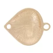 Intercalaire goutte 20x17 mm - Doré vintage x1