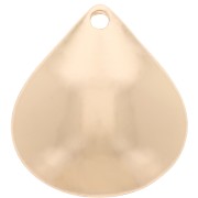 Pendentif goutte 21x19 mm - Doré x1|raw }}